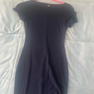 Navy Blue Windsor Bodycon Dress